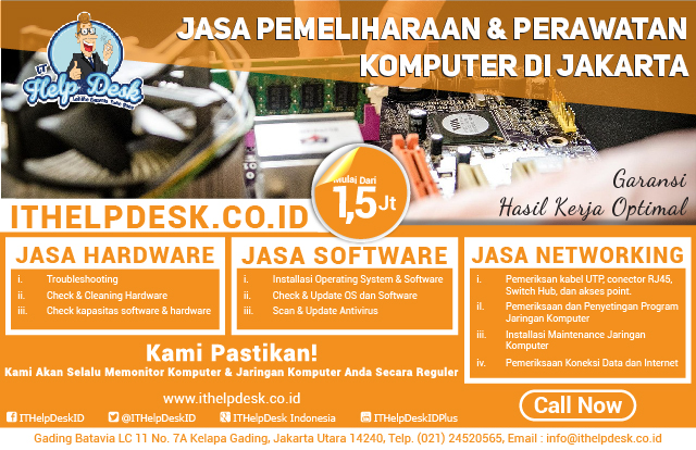 Daftar Bisnis Terbaik Penyedia Layanan Perbaikan dan Pemeliharaan Komputer